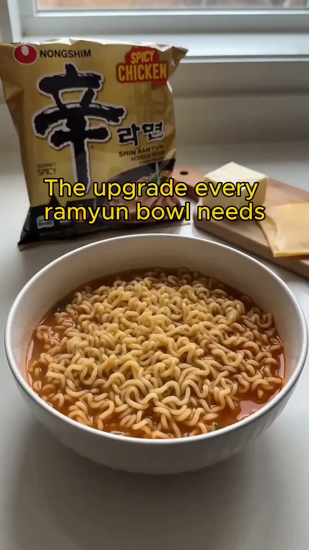 Shin Ramyun 3-Ingredient Upgrade